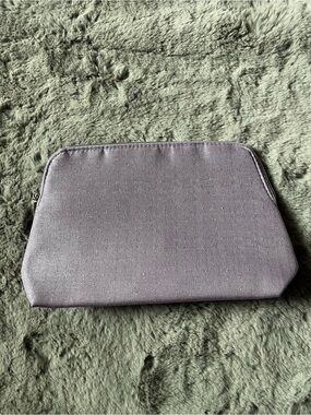 Lancome Lavender Gray Cosmetic Pouch